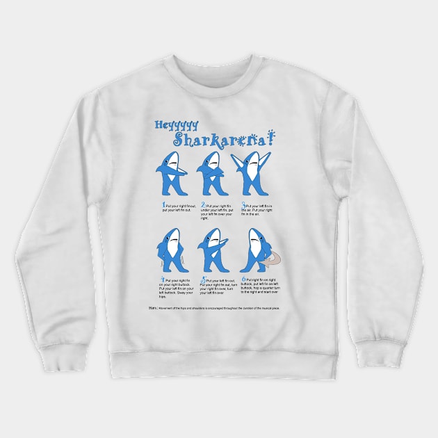 Sharkarena Crewneck Sweatshirt by B4DW0LF
